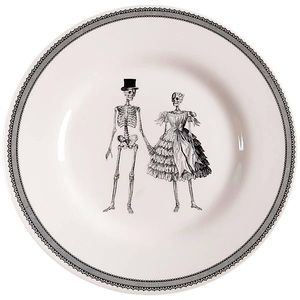 Set of 6 Royal Stafford skeleton plates. 4 dinner plates and 2 salad plates
